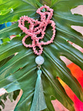 Rhodochrosite & Fluorite necklace