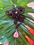 Garnet & Rhodochrosite necklace set