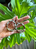 Sunstone - Hematite - Labradorite Earrings