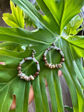 Sunstone - Hematite - Labradorite Earrings