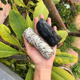 Black Tourmaline & White Sage