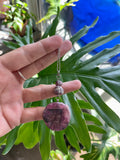 Fluorite & Red Ruby Necklace