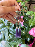 Fluorite earrings