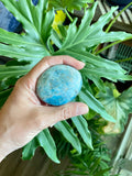 Blue Apatite Palmstone