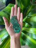 Malachite slice