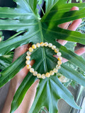 Citrine Beaded Bracelet