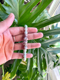 Rough Ruby & Amazonite bracelet