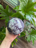 Lepidolite sphere