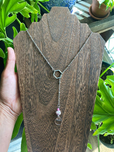 Rough Ruby necklace