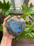 Polished Labradorite Heart