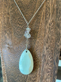 Amazonite & Amethyst Necklace