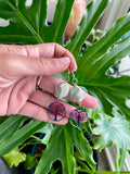 Blue Aragonite Earrings