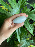 Blue Calcite Palmstone ki