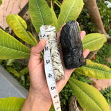 Black Tourmaline & White Sage