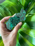 Malachite slice