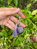 Fluorite keychain