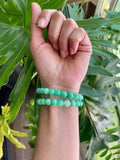 Agate and Aventurine bracelet set