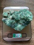 Polished Fluorite heart