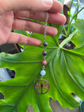 Amazonite & Jasper Dragonfly Necklace