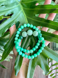 Green Aventurine bracelet set