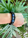 Lapis Lazuli and Jasper bracelet set