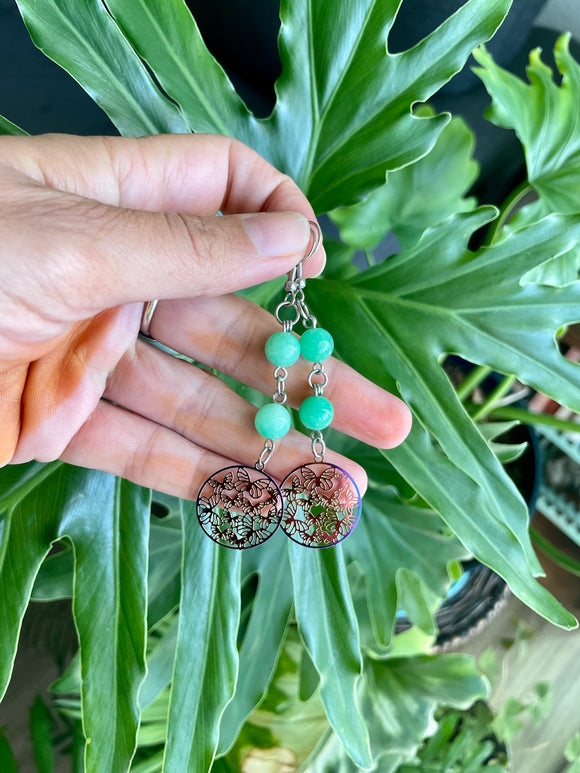 Green Aventurine Earrings