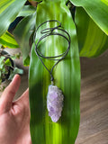 Rough Amethyst Necklace