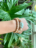 Gemstone bracelet set