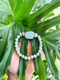 Blue Aragonite - Rough Ruby - Amazonite