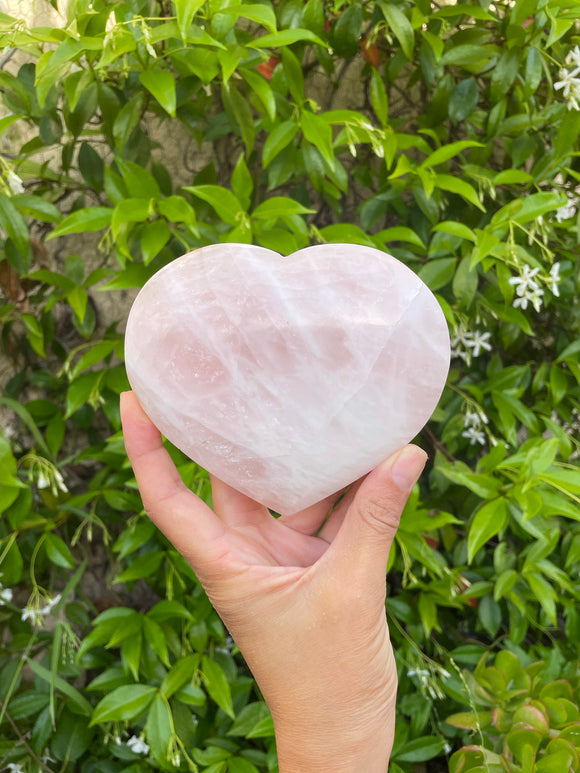 Rose Quartz hearts