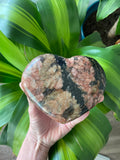 Polished Feldspar Heart