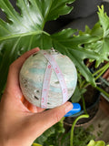 Blue Caribbean Calcite Sphere