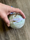 Blue Caribbean Calcite Sphere