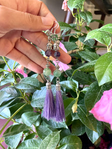 Fluorite earrings