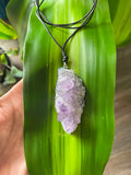 Rough Amethyst Necklace