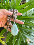 Rough Ruby & Amazonite necklace