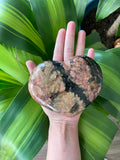 Polished Feldspar Heart