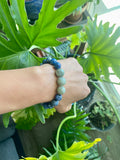 Labradorite & Howlite bracelet