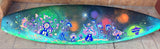 Mushroom Universe Surfboad Art