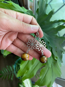 Tiger’s Eye earrings