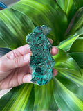 Malachite slice