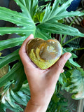 Green Opal Heart