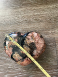 Polished Feldspar Heart