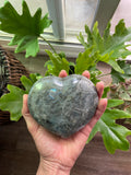 Polished Labradorite Heart