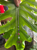 Amazonite & Jasper Dragonfly Necklace