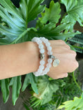 Rose Quartz bracelet set