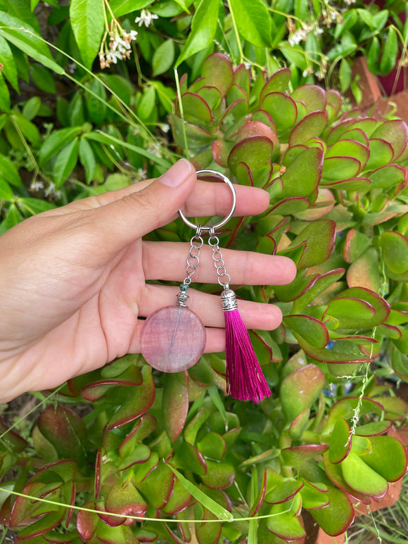 Fluorite Keychain