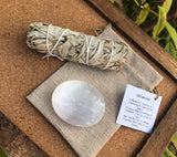 Selenite & White Sage